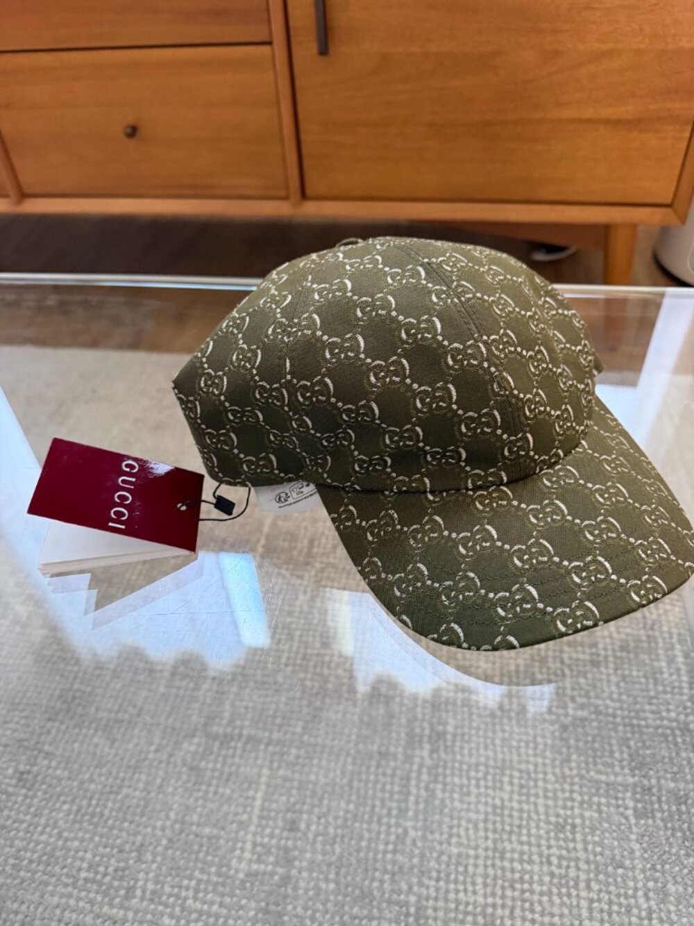 Men's Gucci GG Jacquard Baseball Cap